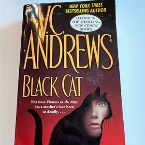 Black Cat "Second in Gemini Series" by V. C. Andrews - 2004 Paperback